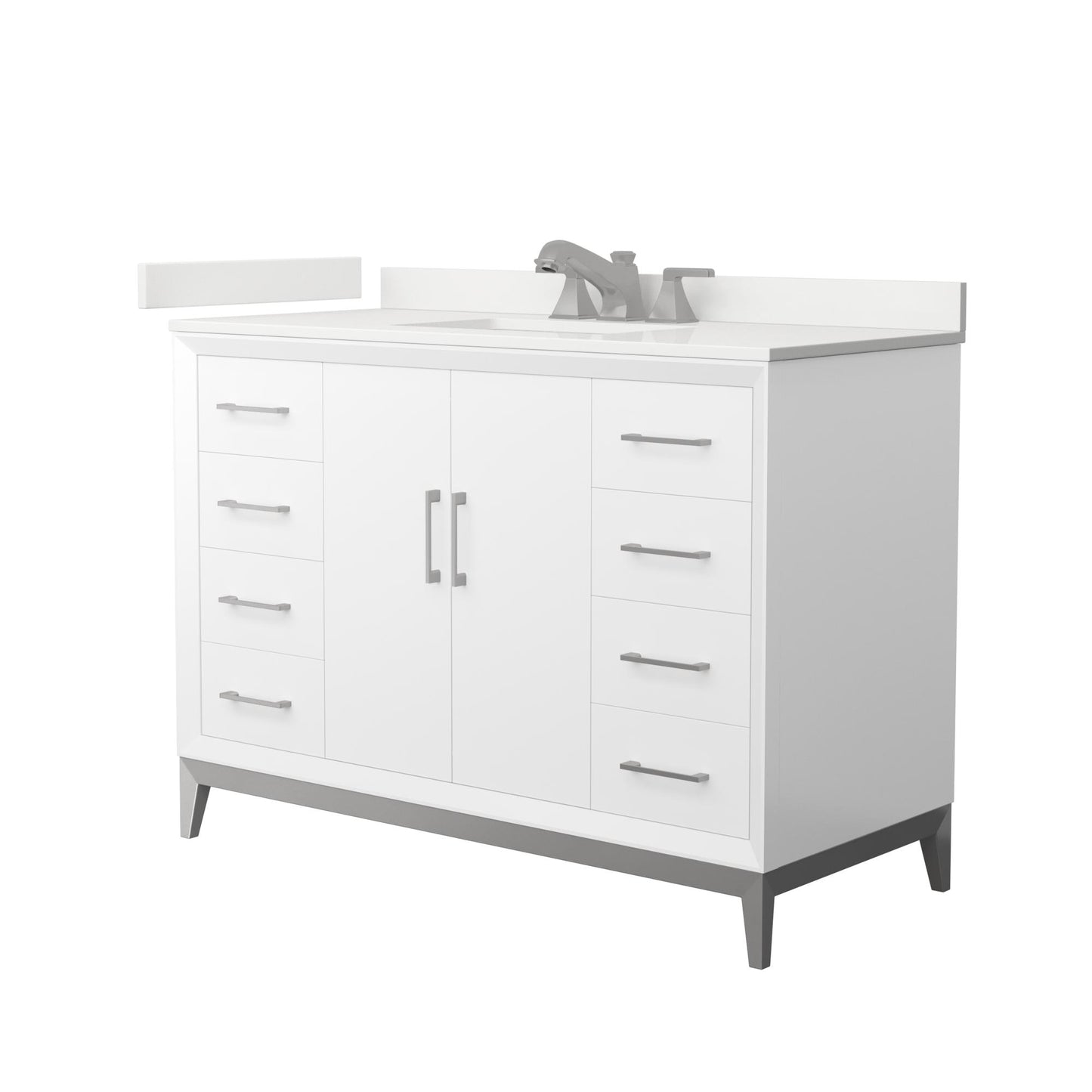 Amici Single Bathroom Vanity - 48W x 35.25H x 22D