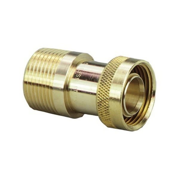 Male Adapter, 1 in, MNPT x Supply, Brass