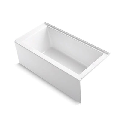 Underscore® Alcove Tub, 60 x 30 x 21 in, Right Hand Drain, White