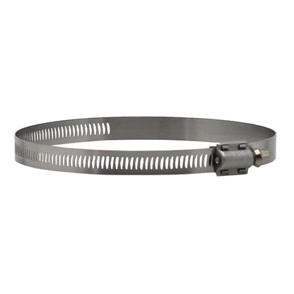 87 Series Hose Clamp, 2-1/2 to 5-1/2 in, Clamping, #80 Trade, 301 Stainless Steel Band, 305 Stainless Steel Bolt