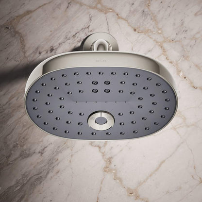 Statement 2.5 GPM Multi Function Shower Head with MasterClean Sprayface and Katalyst Air Induction Technology