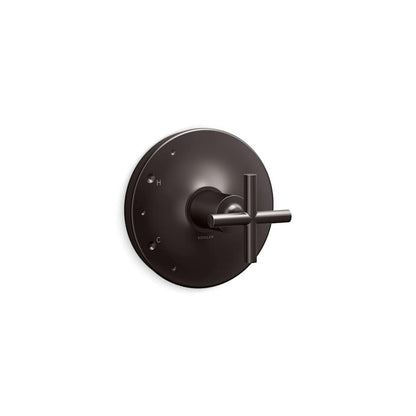 Purist Pressure Balanced Valve Trim Only with Single Cross Handle - Less Rough In