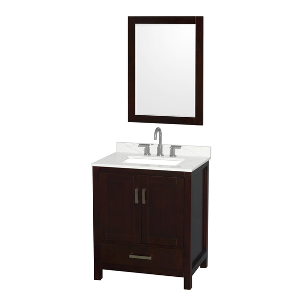 Sheffield Single Bathroom Vanity - 30W x 35H x 22D