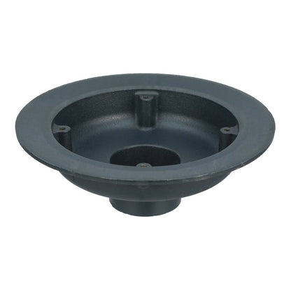 P100 Roof Drain Body, 15 in Dia, 4 in Outlet, No Hub