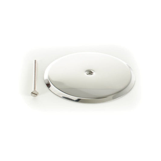 Cleanout Cover, 6 in, Round, Stainless Steel