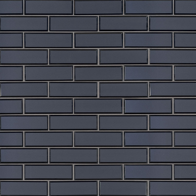 Vague Blue Subway Tile