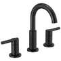 Nicoli 1.2 GPM Widespread Bathroom Faucet with Push Pop-Up Drain Assembly