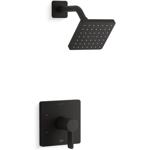 Parallel Shower Only Trim Package with 2.5 GPM Single Function Shower Head