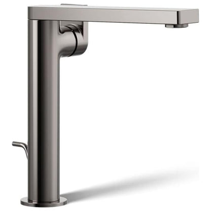 Composed 1.2 GPM Vessel Single Hole Bathroom Faucet with Pop-Up Drain Assembly