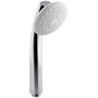 Exhale 1.5 GPM Round Multi Function Rain Hand Shower with Silicone Sprayface and Katalyst Technology