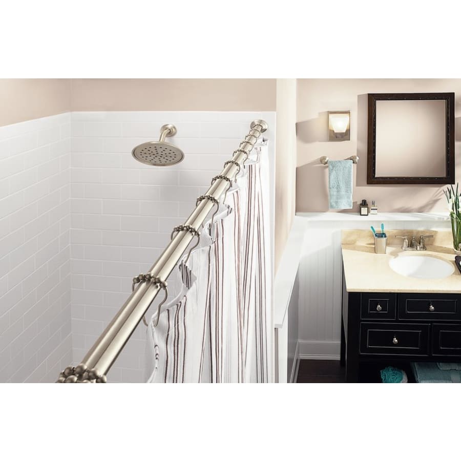 44" - 72" Adjustable Tension Shower Curtain Rod