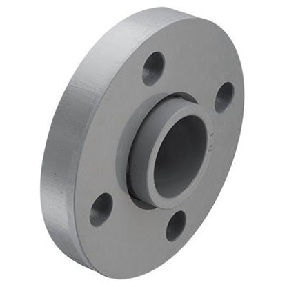 2-Piece Flange, 2-1/2 in, Socket, 7 in Dia, CPVC, SCH 80/XH