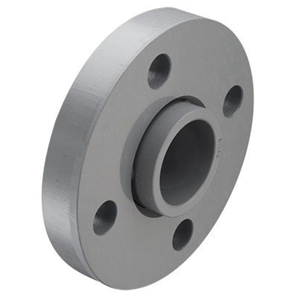 2-Piece Flange, 2-1/2 in, Socket, 7 in Dia, CPVC, SCH 80/XH