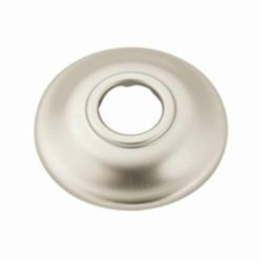 Traditional Shower Arm Flange, Brushed Nickel