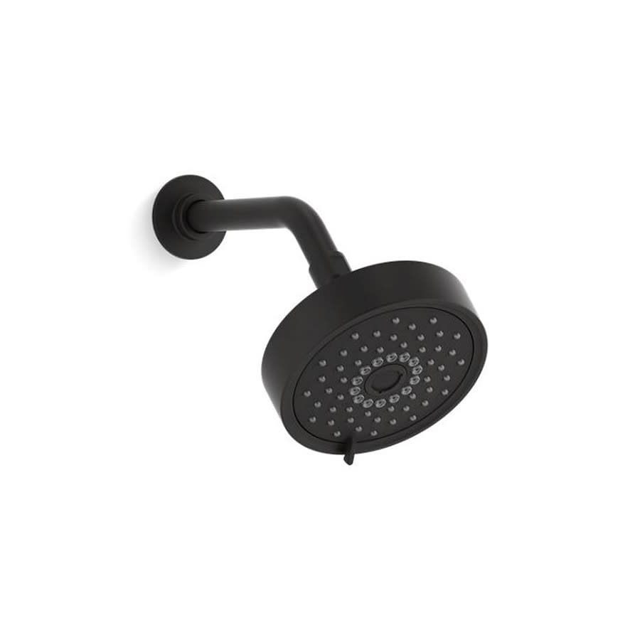 Purist® Multi Function Shower Head, 5-1/2 in Dia, 1.75 gpm, Matte Black