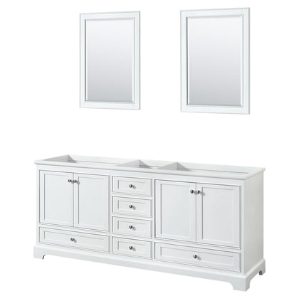 Deborah Double Bathroom Vanity - 79W x 34.25H x 21.63D