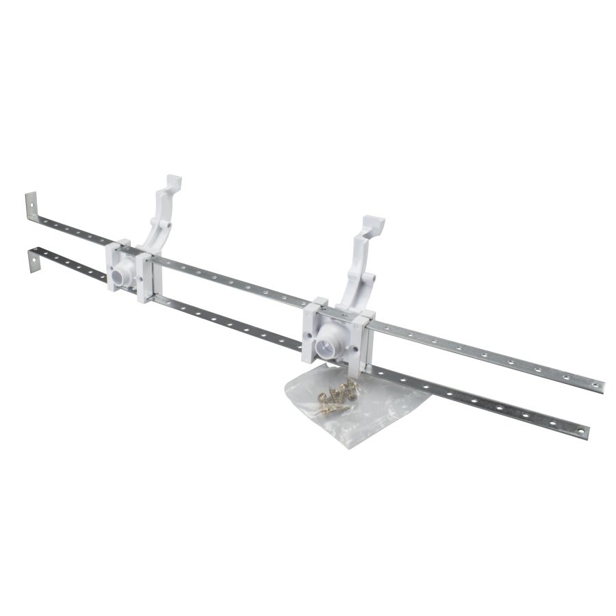 StrongArm™ 525-PB L-Bent Bracket, 25 lb, Steel, Galvanized