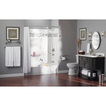 16" x 1" Grab Bar with Integrated Shelf from the Home Care Collection