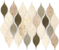 Decorative Accents Lumia Leaf Beige Leaf 2X3 Polished