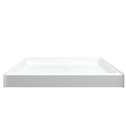 Shower Tray/Base, Acrylic, White