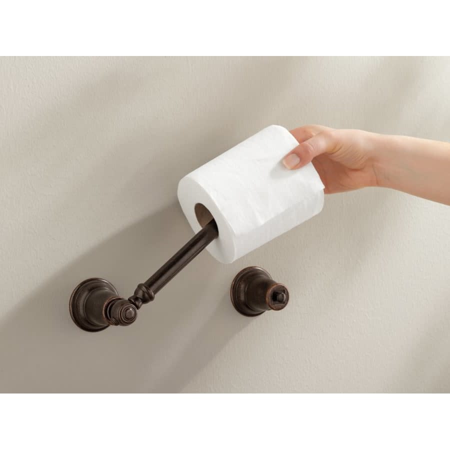 Pivoting Toilet Paper Holder from the Kingsley Collection