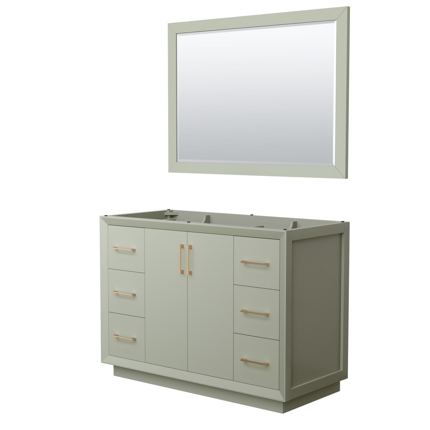 Strada Single Bathroom Vanity - 47.25W x 34.25H x 21.75D