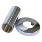 Escutcheon and Sleeve, For Use With Pfister Faucet, Polished Chrome