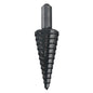 Vari-Bit® Step Drill, 3/16 to 7/8 in, Max Hole Diameter, 12 Steps