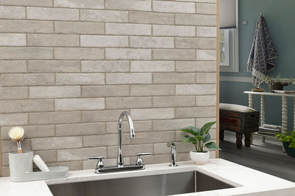 Brickstone IVORY PORCELAIN TILE