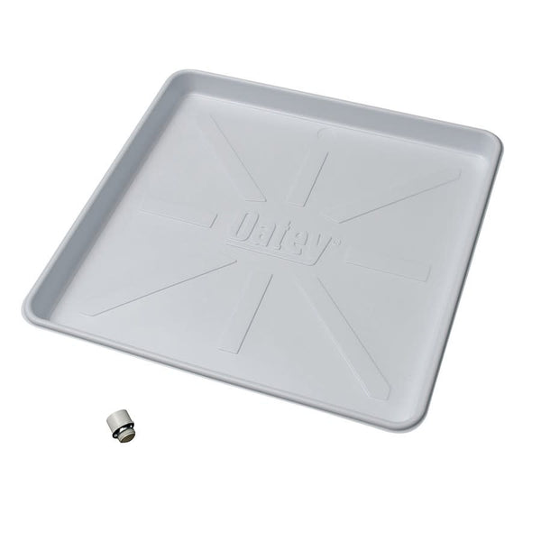 28 x 30 in Washing Machine Pans- Plastic with Ribs