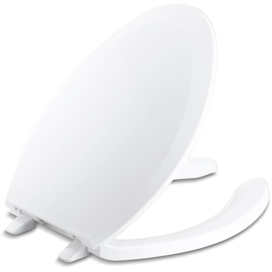 Lustra Elongated Open-Front Toilet Seat