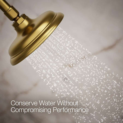 Artifacts 1.75 GPM Single Function Shower Head with MasterClean Sprayface and Katalyst Air-Induction Technology