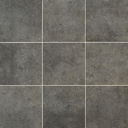 Industrial Park Charcoal Gray Rectangle 12X24 Matte