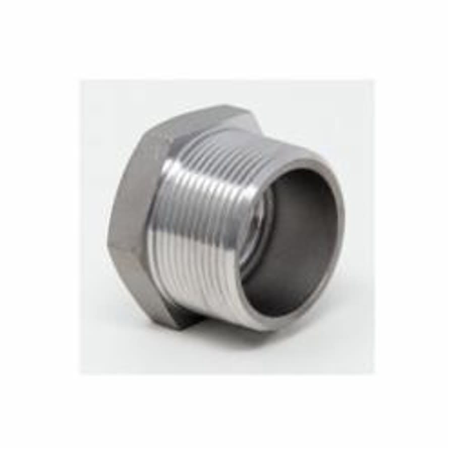 Hex Head Bushing, 3/4 x 1/4 in, MNPT x FNPT, 304/304L Stainless Steel, 150 lb