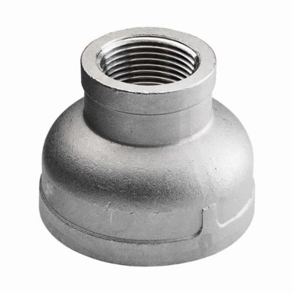 Reducer Coupling, 2 x 1-1/4 in, FNPT, 304/304L Stainless Steel, 150 lb