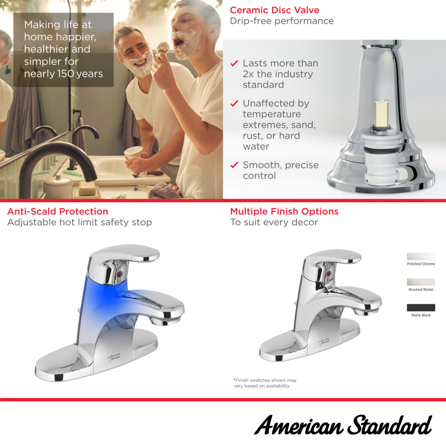 Colony Pro 1.2 GPM Centerset Bathroom Faucet