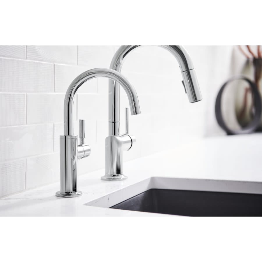 Odin Collection Pull-Down Kitchen Faucet Lever Handle