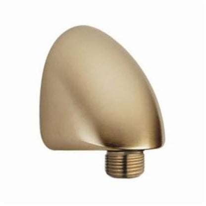 Cassidy™ Hand Shower Wall Elbow, 1/2 in, NPT x NPSM, Brass, Champagne Bronze