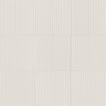 Rhyme and Reason Bone Square, Ripple Mix 6X6 Matte