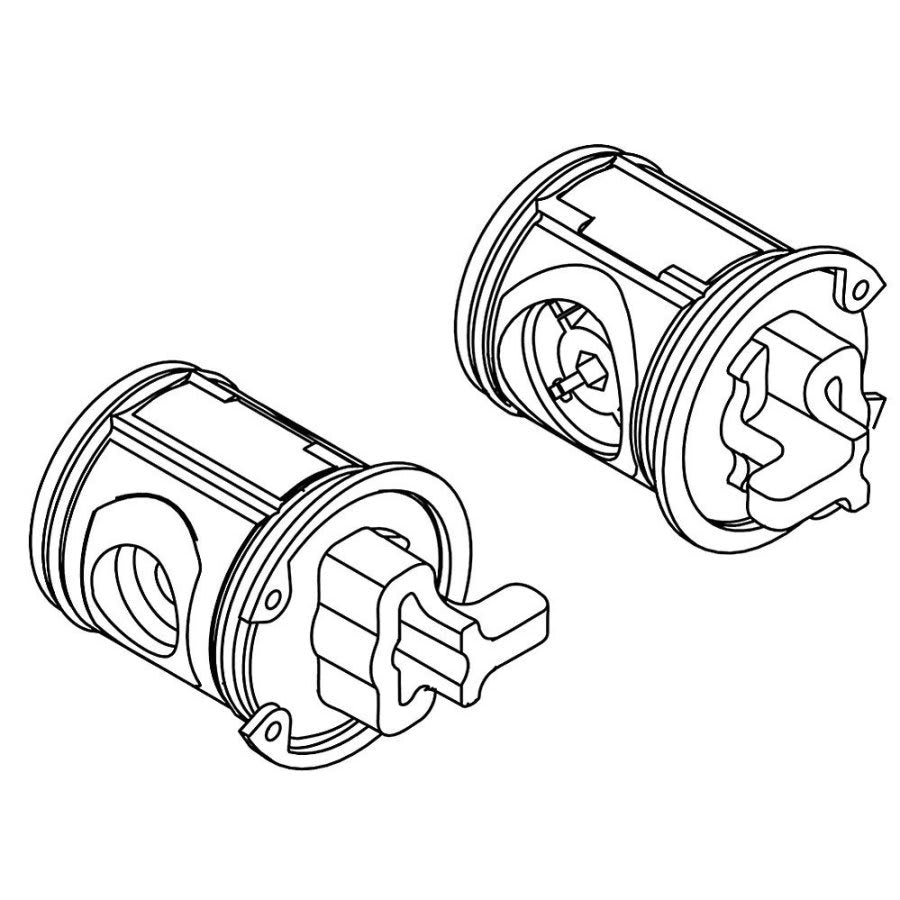 Replacement Check and Stop Kit, For Use With P19310 Pressure Balance Valve, Metal