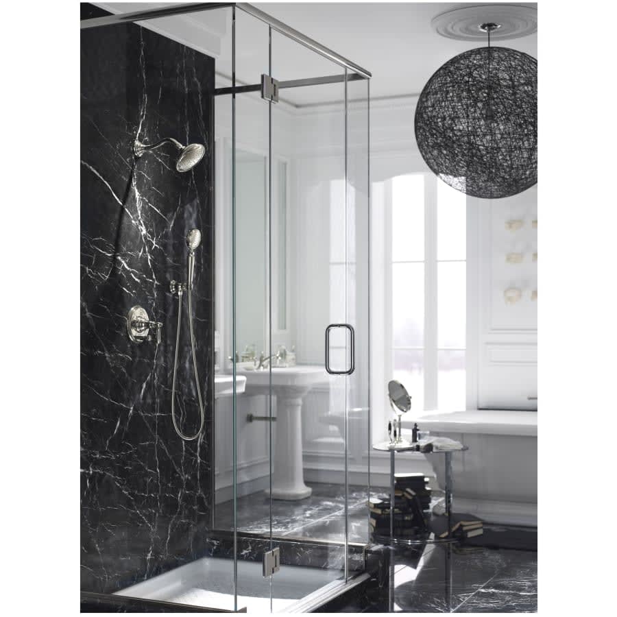 Artifacts Two Function Pressure Balanced Valve Trim Only with Single Lever Handle and Integrated Diverter - Less Rough In