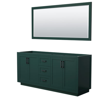 Miranda Double Bathroom Vanity - 71W x 33H x 21.75D