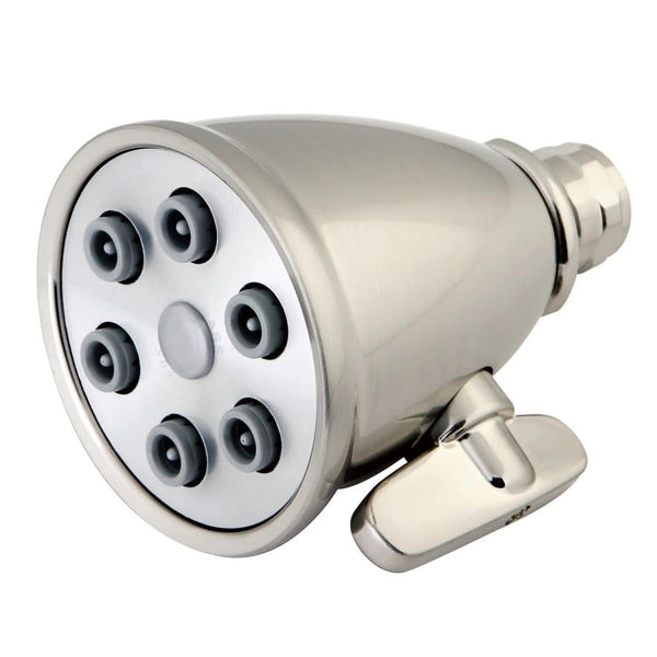 Multi Function Shower Head, 2-5/16 in Dia, 1.8 gpm, Brushed Nickel