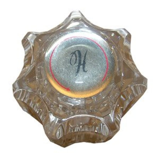 Delex Lucite Hot Handle, Crystal