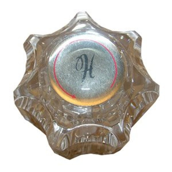 Delex Lucite Hot Handle, Crystal