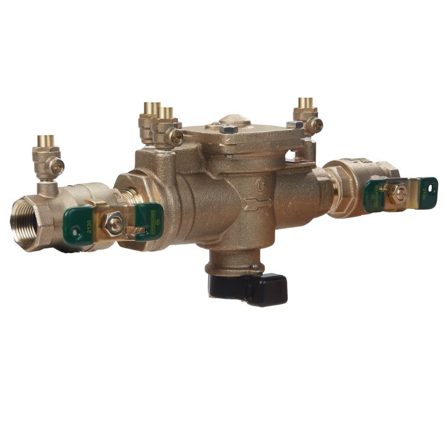 LF009 Reduced Pressure Backflow Preventer, 1 in, FNPT, Bronze