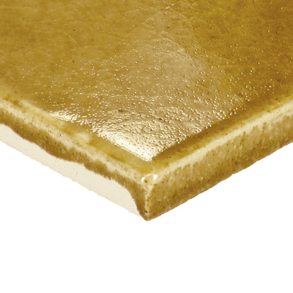 Contempee Marigold Square, Handcrafted 4X4 Glossy