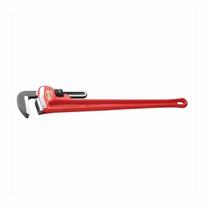 Straight Pipe Wrench, 3/4 in, Forged Hook Jaw, Ductile Iron Handle