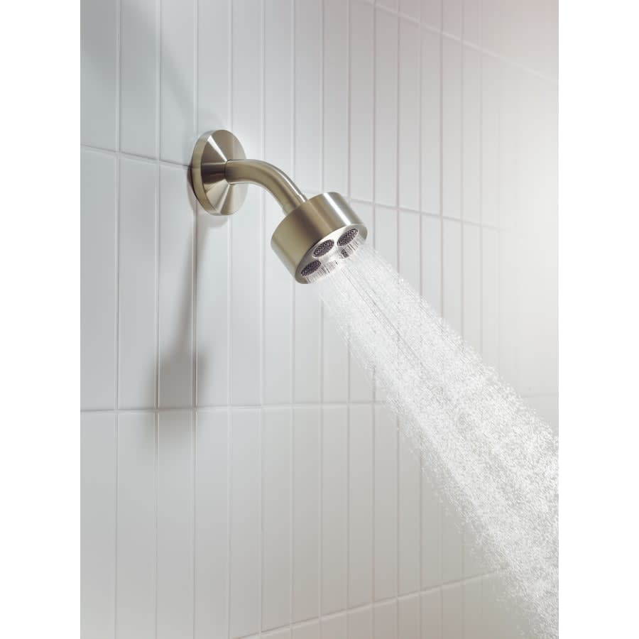 Axor One 2.5 GPM Single Function Shower Head with Shower Arm - Engineered in Germany, Limited Lifetime Warranty