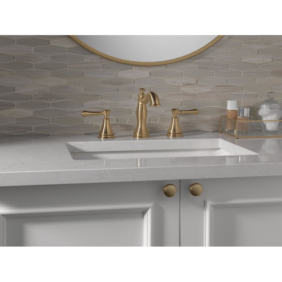 Cassidy Widespread Bathroom Faucet with Pop-Up Drain Assembly - Includes Lifetime Warranty